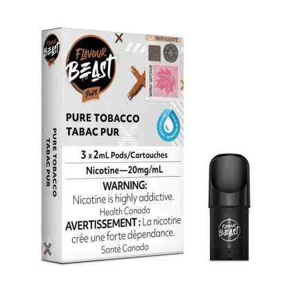 Flavour Beast Pods – Pure Tobacco