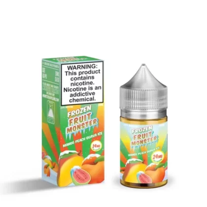 Frozen Fruit Monster Salt Mango Peach Guava Ice eJuice - Vape Product; Vape Product, Vape Product