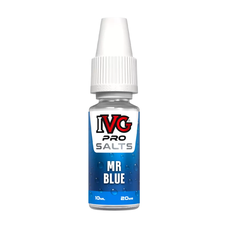 Mr Blue Nic Salt by IVG Pro - 10ml - 20mg - Vape Product (59EF20)