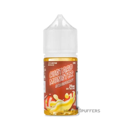 Custard Monster Salt – Strawberry 30mL - Nicotine Strength#24mg>48mg