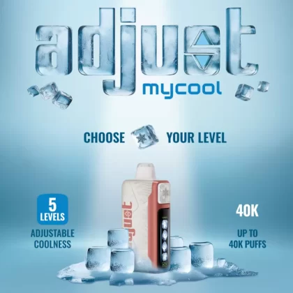 Adjust mycool 40K Disposable Device - 40000 Puffs - Sour Strawberry Dragonfruit