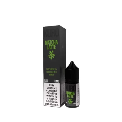 Kuro Matcha Latte Nic Salts 10ml E-Liquid By Riot - 20mg
