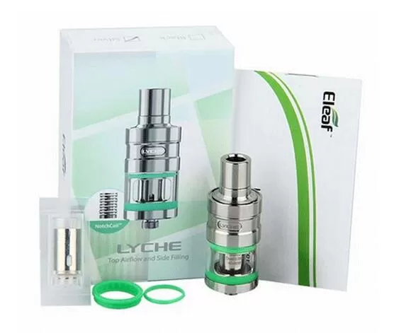 Eleaf LYCHE 4ML Atomizer with RBA Coil - Silver - Image 2