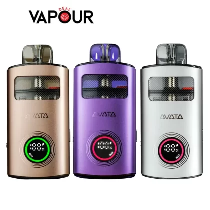 Aspire Avata Vape Kit - Black, Silver