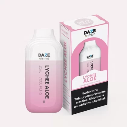 Lychee Aloe by Ohmlet Disposables 7000