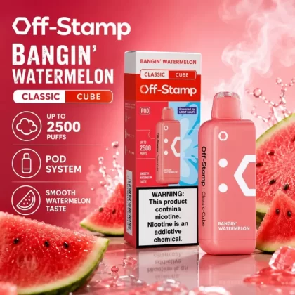Bangin Watermelon Off-Stamp X Classic Cube Pod 25K