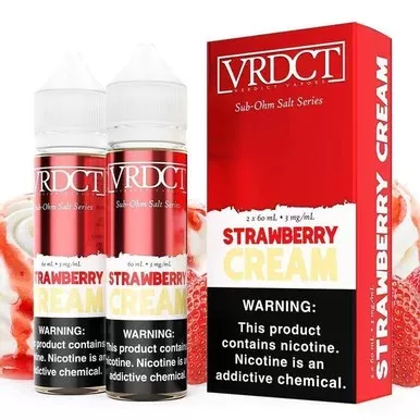 Strawberry Cream by Verdict E-Liquid