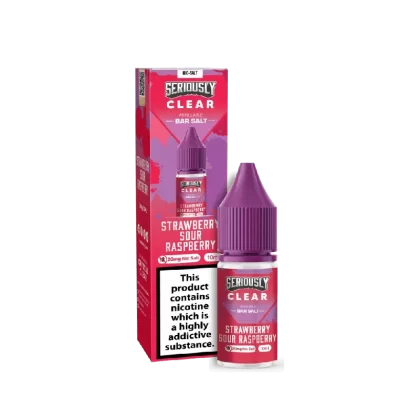 Seriously Clear Bar Salt E-liquid Strawberry Sour Raspberry