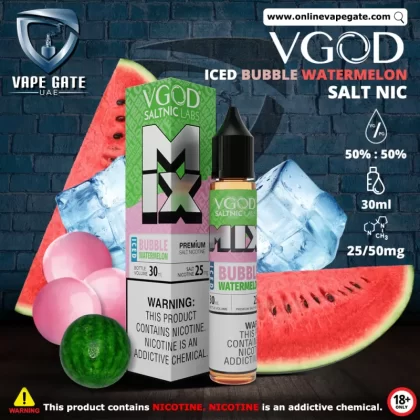 VGOD Iced Bubble Watermelon Salt Nic - 30ml