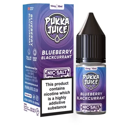 Pukka Juice Blueberry Blackcurrant Nic Salt E-Liquid