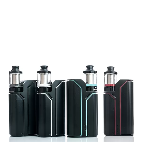WISMEC Reuleaux RX75 Starter Kit with Amor Mini Tank - 2ml - Prism Chrome and Prism Blue Cobra