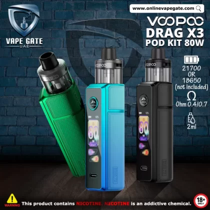 Voopoo Drag X3 Pod Kit (80W)