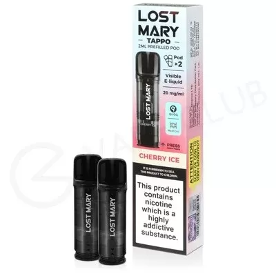 Cherry Ice Lost Mary Tappo Prefilled Pod