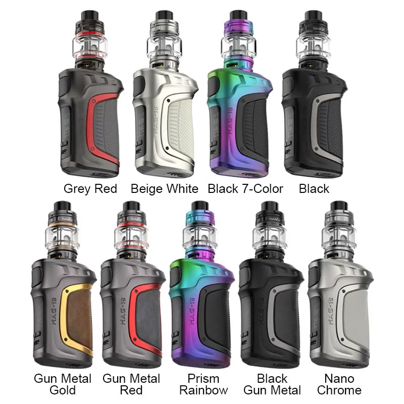 SMOK MAG-18 Kit with TFV18 Tank 7.5ml - Black - Image 2