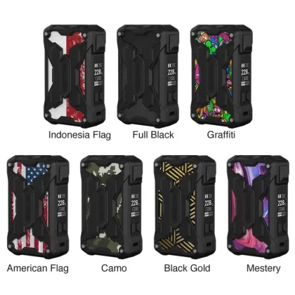 Rincoe Mechman Lite 228W TC Mod - Full Black
