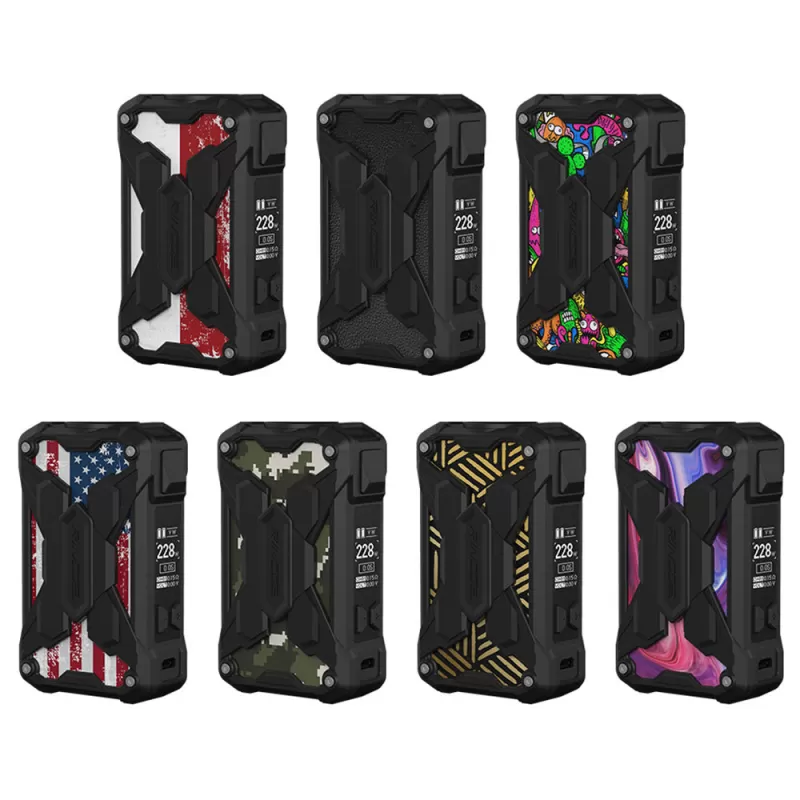 Rincoe Mechman Lite 228W TC Mod - Full Black - Image 2