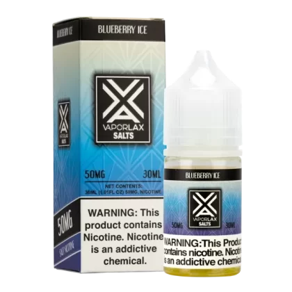 Blueberry Ice VaporLax Salt - Site#VAP~Nicotine#25mg>50mg