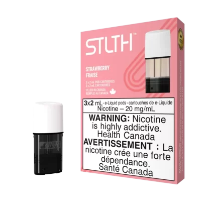 STLTH Pod Pack - Strawberry - 20 mg/mL (wholeseller) - Excise ON, BOLD 50 (20 mg/mL)(wholeseller) - Excise ON