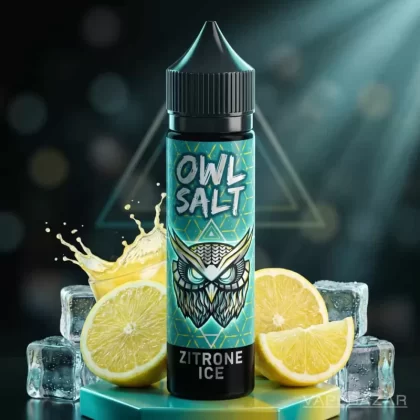 OWL Salt Longfill Zitrone Ice Aroma 10ml in 60ml - 0 mg/ml / 10 ml / 60 ml