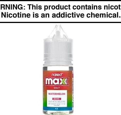 WATERMELON ICE BY NAKED MAX 30ML - Vapejuice