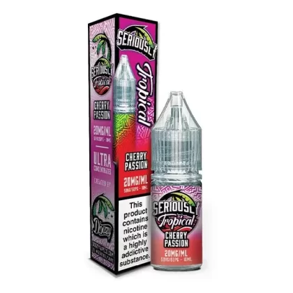 DOOZY SERIOUSLY TROPICAL CHERRY PASSION 10ML NIC SALT E-LIQUID