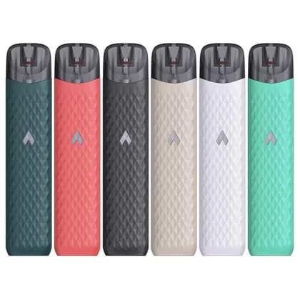 Uwell Popreel N1 Pod System Kit - Color#Matte Black>Pearl White>Champagne>Iris Purple>Forest Green>Coral Red>Calm Blue