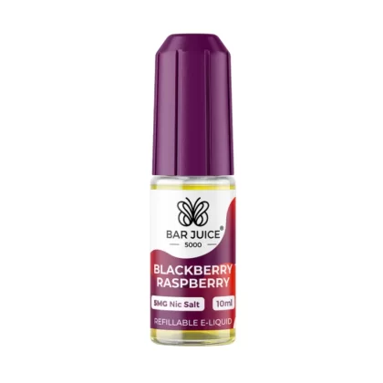 Bar Juice 5000 Salt Nicotine Blackberry Raspberry 10mg & 20mg Salts - Vape Product, Vape Product