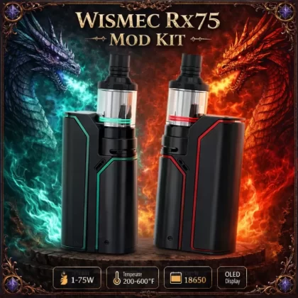 Wismec Rx75 Mod Kit - Vapeciga