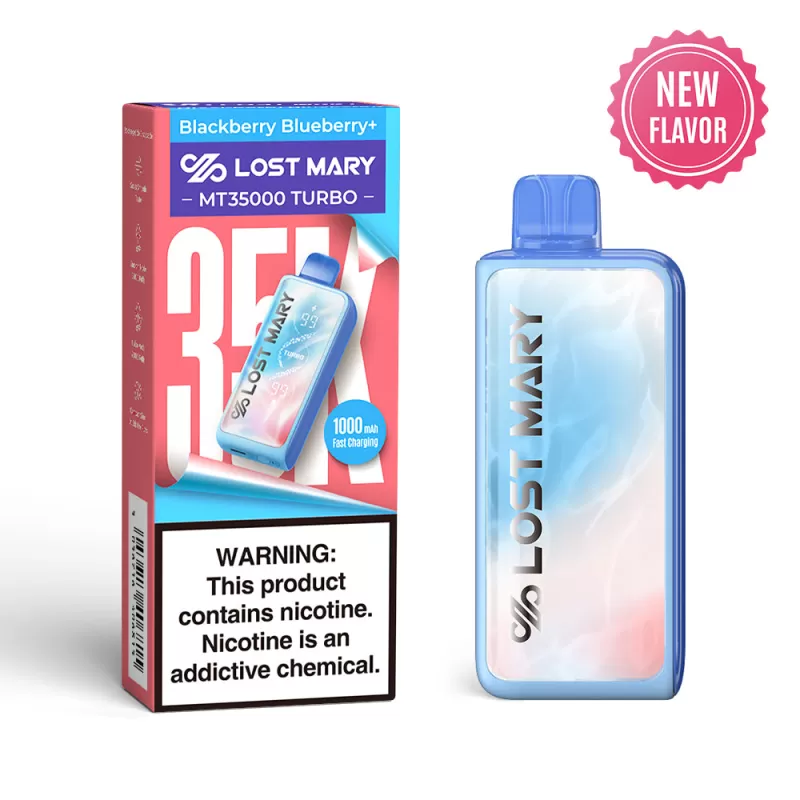 Made in Indonesia | Lost Mary MT35K Turbo Disposable - 35,000 Puffs - Watermelon+ - Image 3