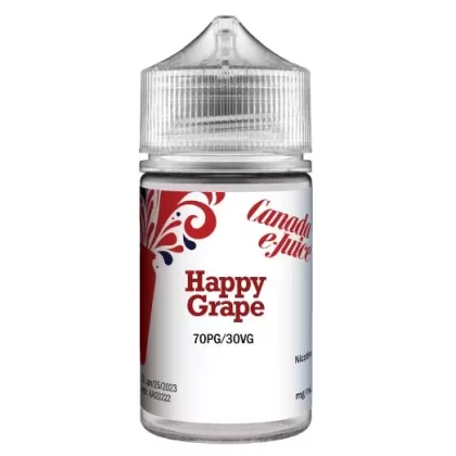 Happy Grape – Salt Nic - Size#30ml>60ml>120ml~Base#70PG/30VG~Strength#20mg Salt Nicotine