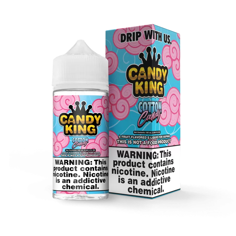 CANDY KING - Cotton Candy - 100ML E-Liquid