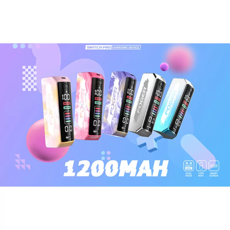 Foger Switch Pro Battery – 1200mAh Charging Dock - Image 2