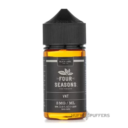 Four Seasons Black Label – VNT 60mL - Nicotine Strength#0mg>3mg>6mg>12mg>18mg