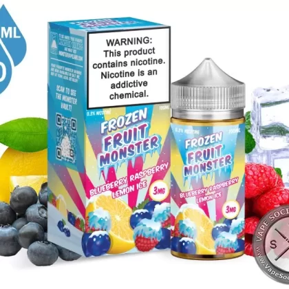 Blueberry Raspberry Lemon Ice Frozen Fruit Monster 100ml
