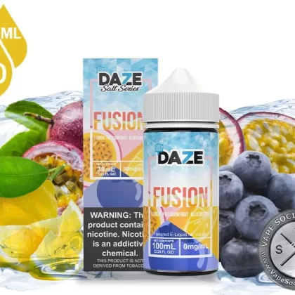 Lemon Passionfruit Blueberry Iced 7 Daze Fusion 100ml