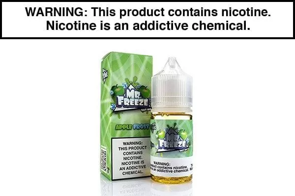 APPLE FROST BY MR. FREEZE SALTS 30ML - Vapejuice