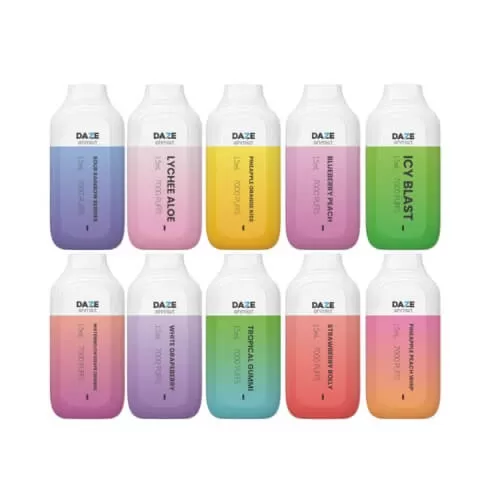 7Daze Ohmlet 7000 Puff Disposable Vape - Blueberry Cake, Blueberry Peach (167464)