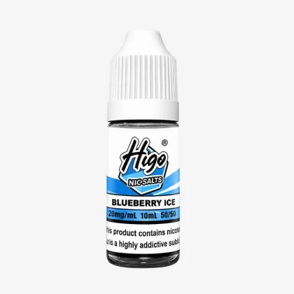 Higo Crystal Blueberry ice Nic Salt - 10mg