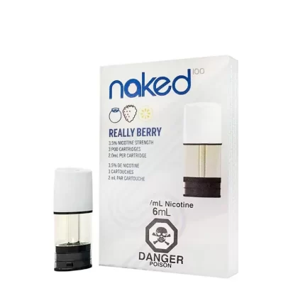STLTH Pod Pack – NAKED100 – Really Berry
