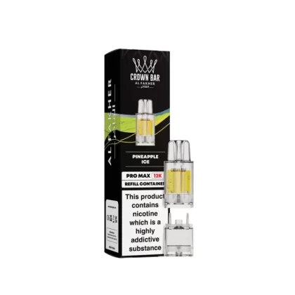 Al Fakher Crown Bar Pro Max 12K Prefilled Pods - Fruit Blast