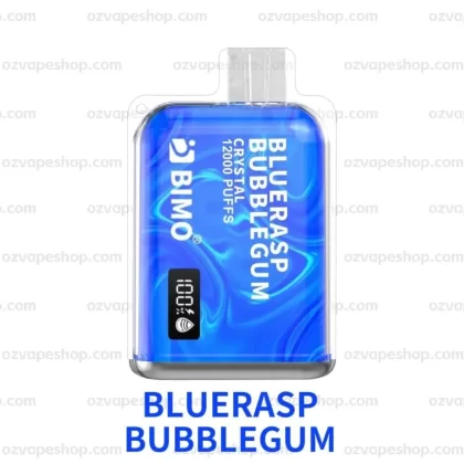 BIMO Crystal 12k Puffs- Blueberry Raspberry Bubblegum - Ozvapeone