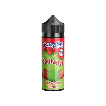 Kingston Fantango Strawberry Lime 120 ml Shortfill E-Liquid (0 mg, 50VG/50PG)
