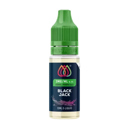 Black Jack E-Liquid by Aquavape - 10ml - Vape Product, Vape Product (21C82C)