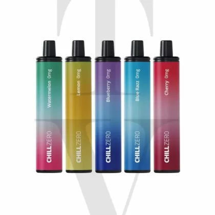 CHILL ZERO 3000 PUFF VAPE DEVICE – (CLOSE TO EXPIRY DATE OR EXPIRED)