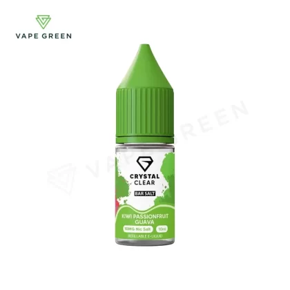 Kiwi Passionfruit Guava Nic Salt E-Liquid by Crystal Clear - Eliquidsupply