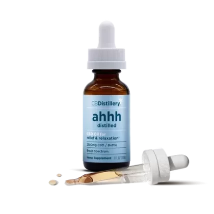 CBDistillery 2500mg Broad Spectrum CBD Oil Tincture