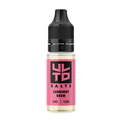 ULTD Lemberry Brew Nic Salt - 10ml - 10MG - Vape Product