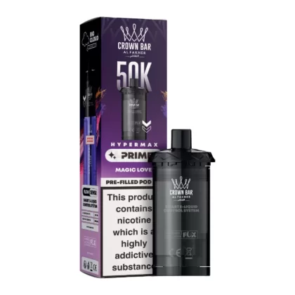 Al Fakher Hypermax Prime 50K Prefilled Pods Magic Love - 20mg