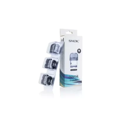 SMOK Novo 4 Replacement Pod - Color#Transparent - 3 pack>Black - 3 pack