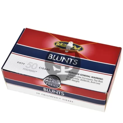 White Owl Blunts Box of 50 - Vape Store